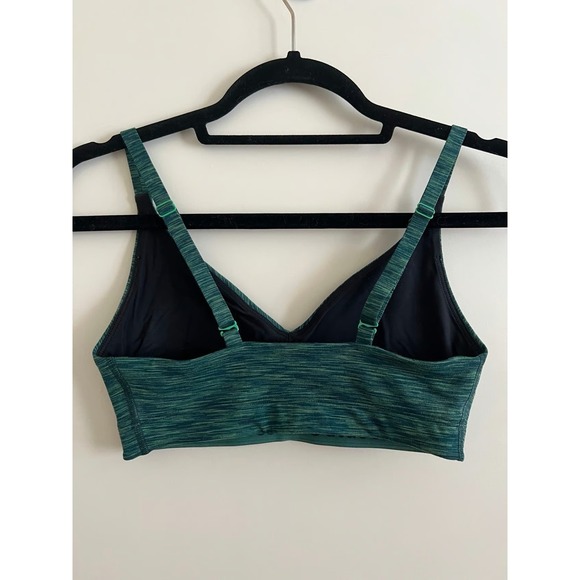 Outdoor Voices Sports Bra Light Support Adjustable Straps Green XS - Picture 3 of 6